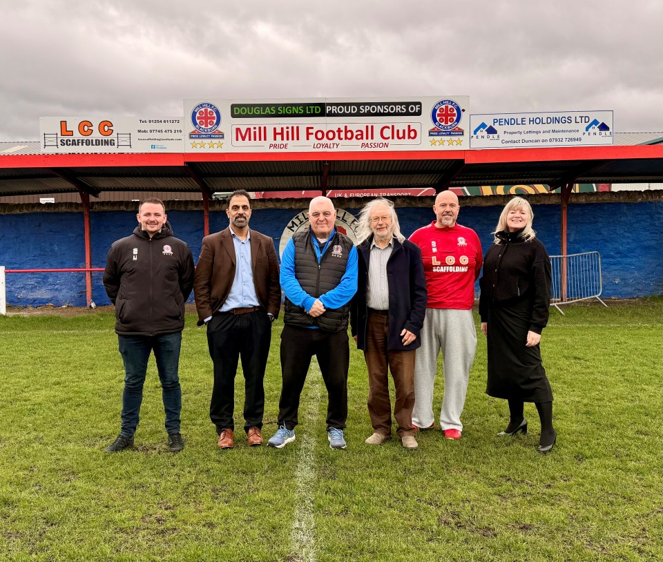 £150,000 to improve Mill Hill Football Club