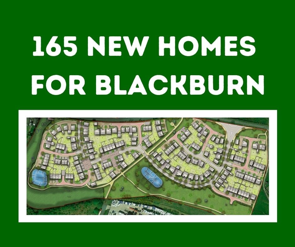 165 new homes for blackburn