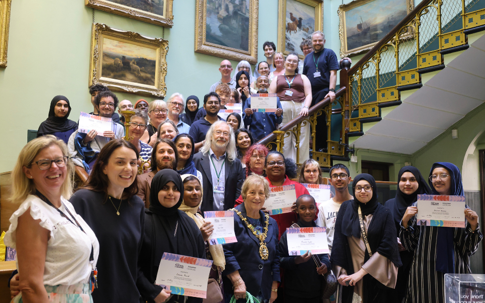 volunteer event at Blackburn Museum