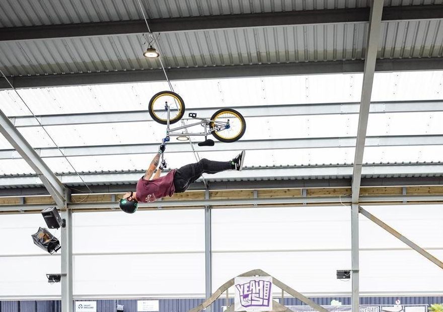 BMX freestylers competition