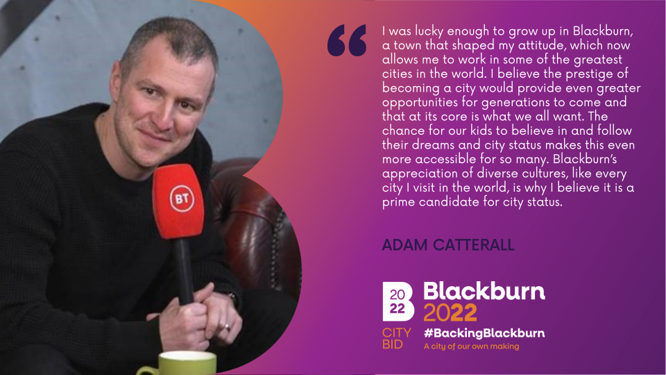 BackingBlackburn Adam Catterall