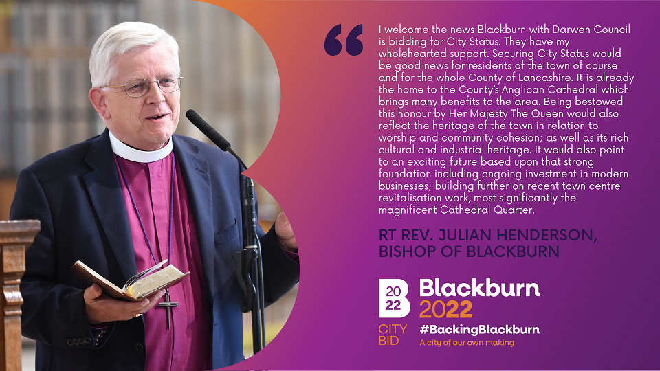 BackingBlackburn Bishop Julian Henderson