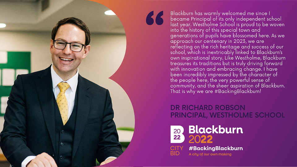 BackingBlackburn Dr Robson