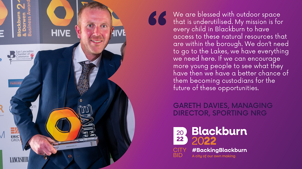 BackingBlackburn Gareth Davies