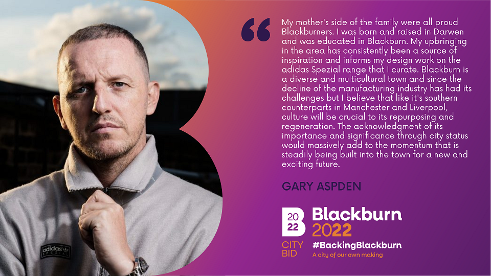 BackingBlackburn Gary Aspden