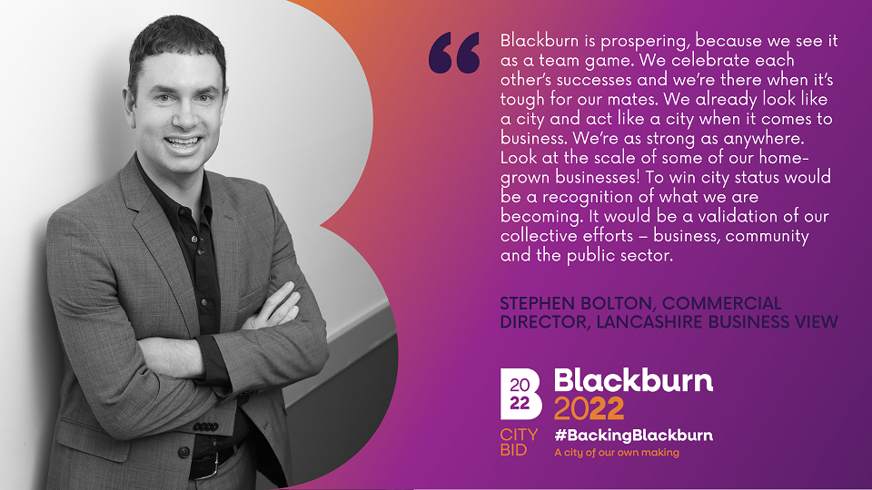 BackingBlackburn Stephen Bolton