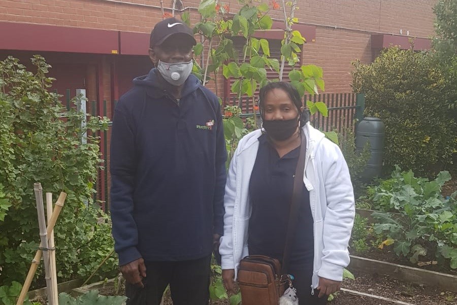 Case study Rickie West community gardening project CROP