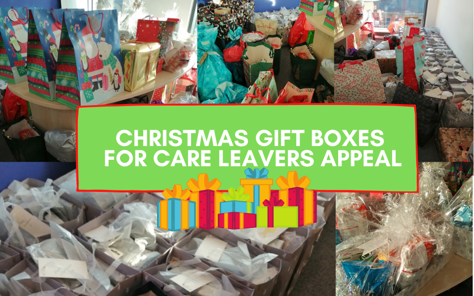 Christmas GIFT BOXES FOR CARE LEAVERS APPEAL