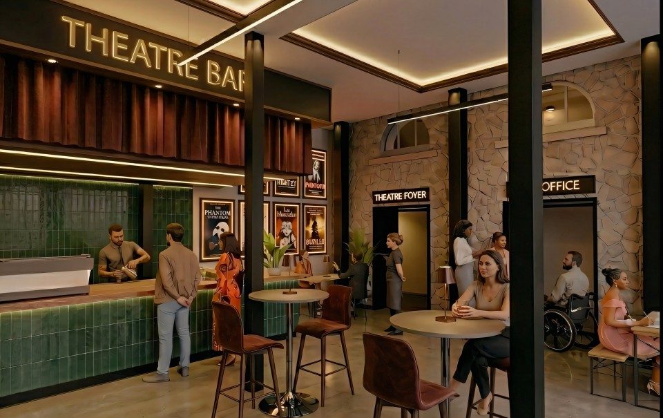 Darwen Library Theatre – artist impression