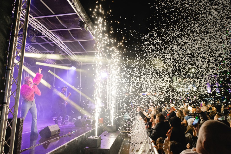 Darwen Christmas Lights Switch On 2023