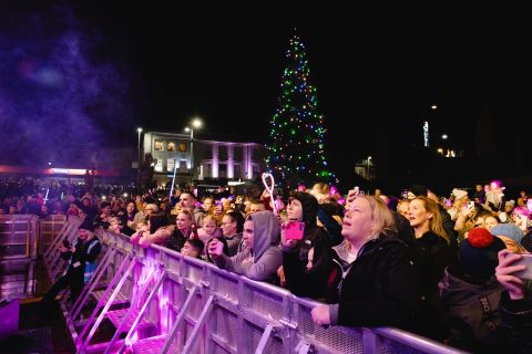 Darwen Christmas Lights Switch On 2023