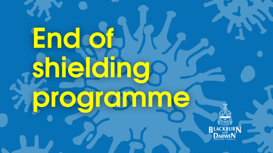 End of shielding programme graphic