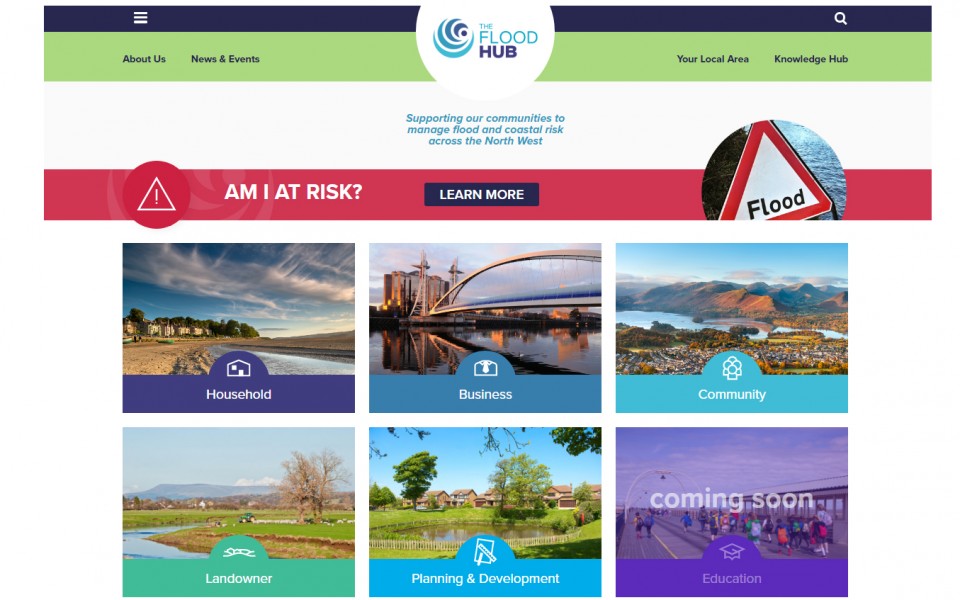 Flood Hub Homepage