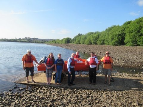 New Safety Boat at Fishmoor – small