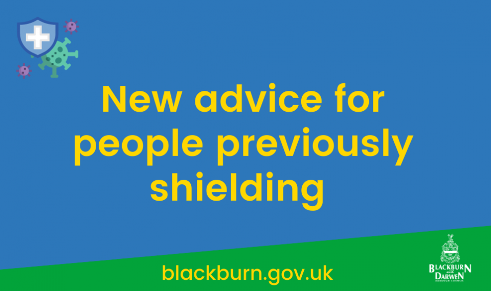 New advice for people previously shielding