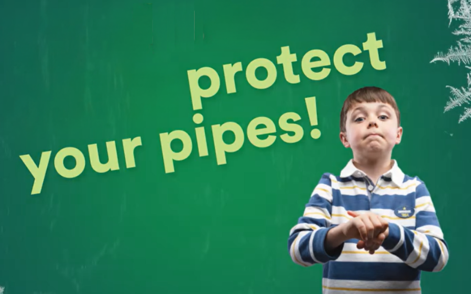Protect your pipes graphic
