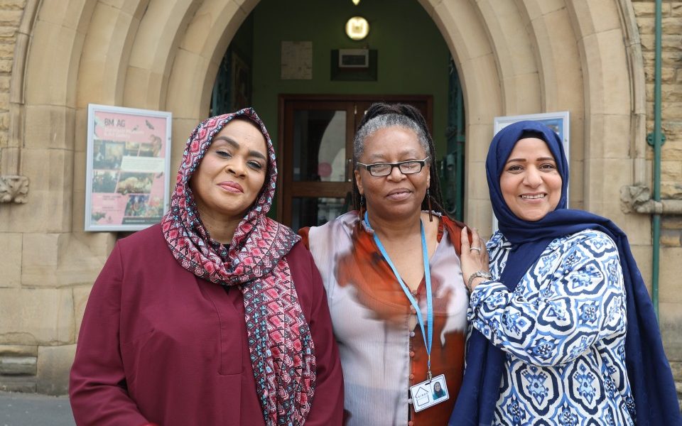 Salma, Nancy and Zainab
