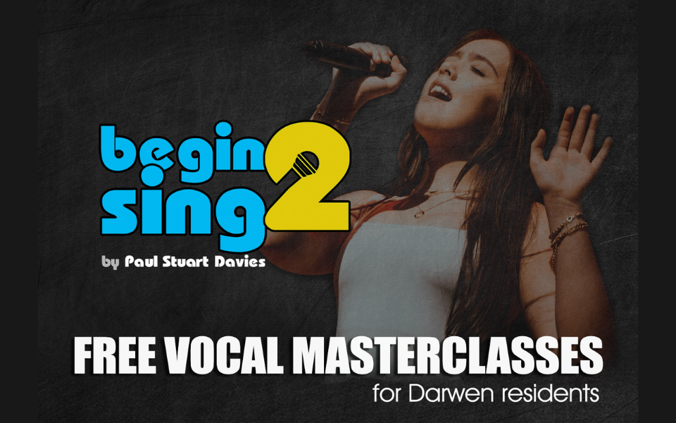 Begin2Sing vocal masterclass for Darwen Residents