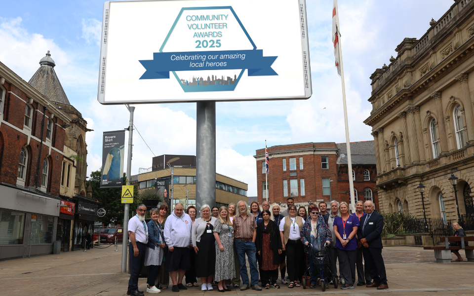 A group photo of all the CVA sponsors