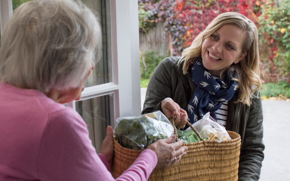 Shuttle carer with shopping