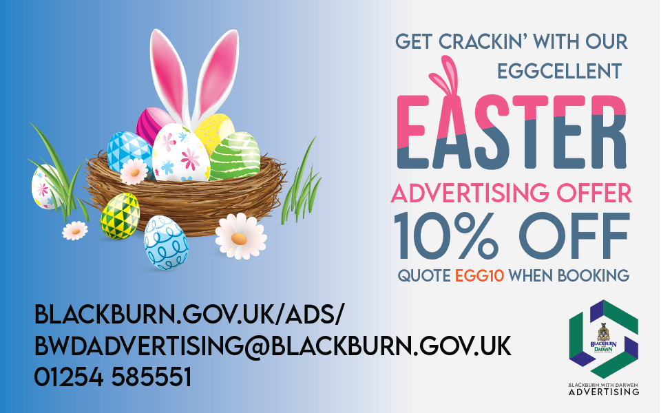 Easter advertising offer: 10% off