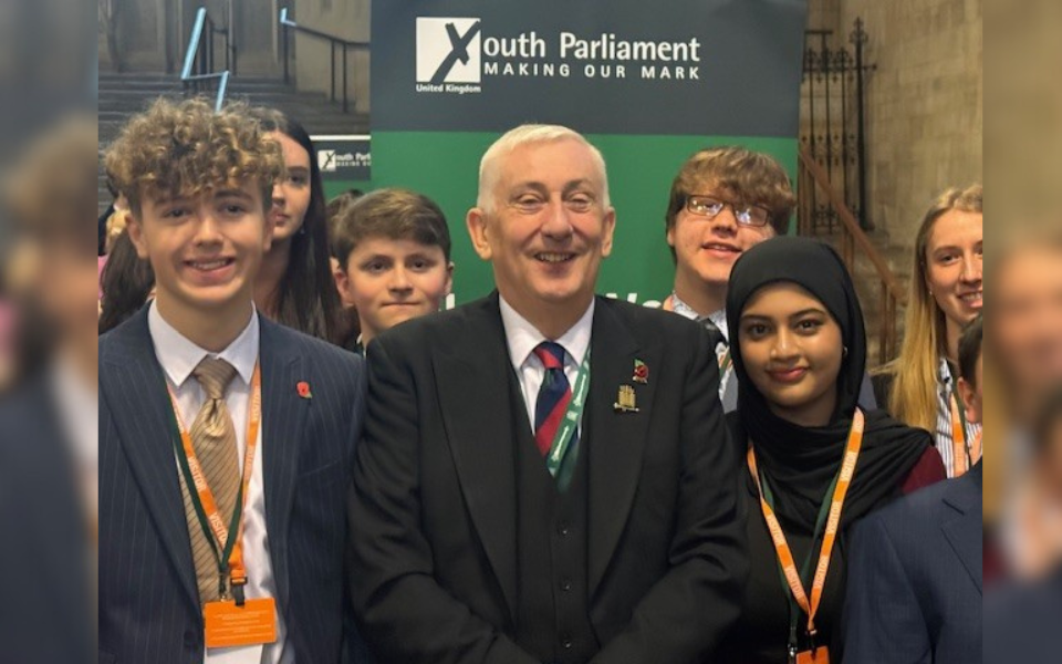 Youth MP in Parliament