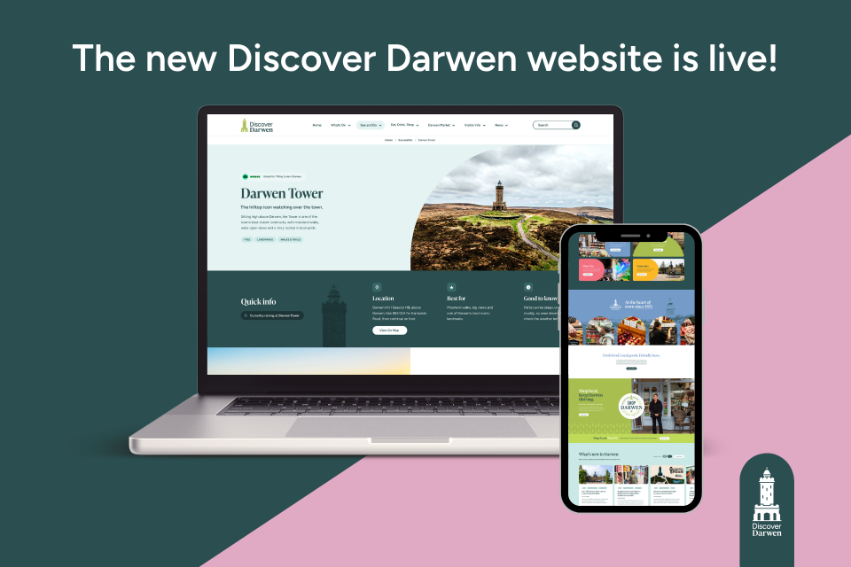 The new Discover Darwen website is live! PR (1920 x 1280 px)