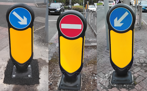 Traffic Bollard Work SHUTTLE