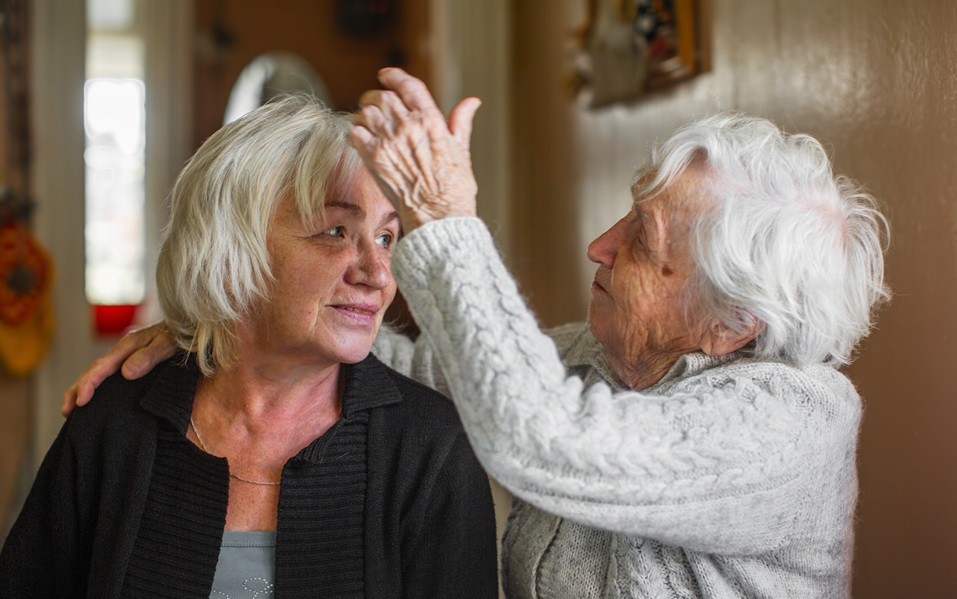 Two ladies – mother and daughter