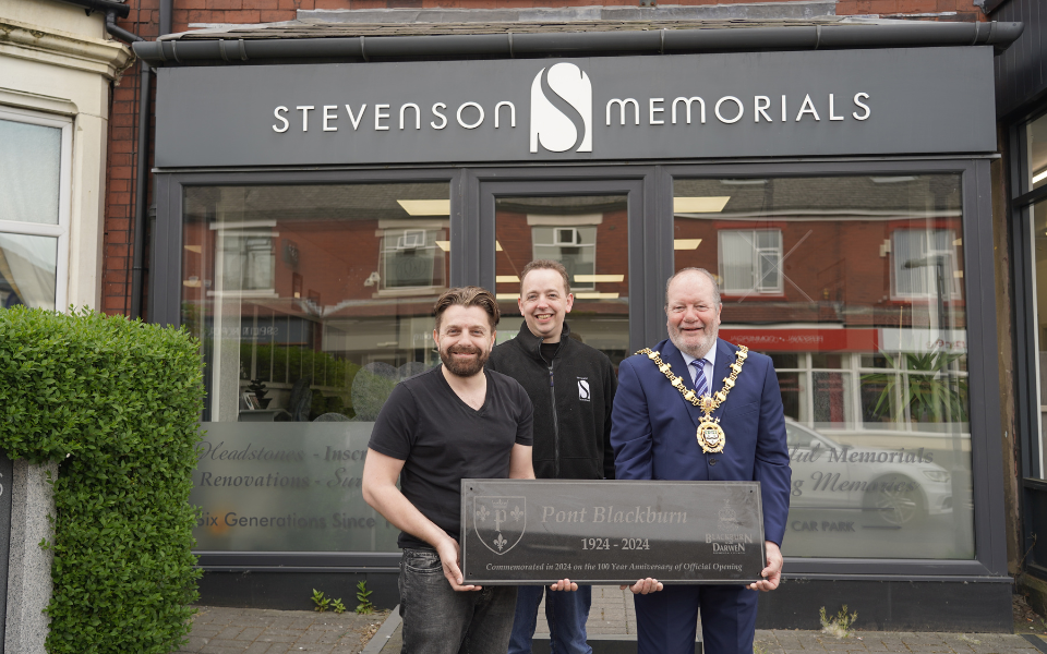 An image outside Stevenson Memorial