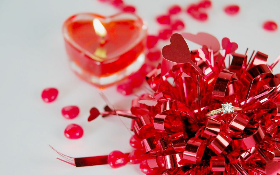 Valentines - Hearts and sparkle
