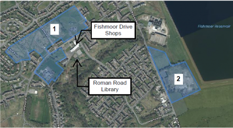 fishmoor roman road map