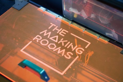 laser cutter – Danny Allison commissioned by Art In Manufacturing