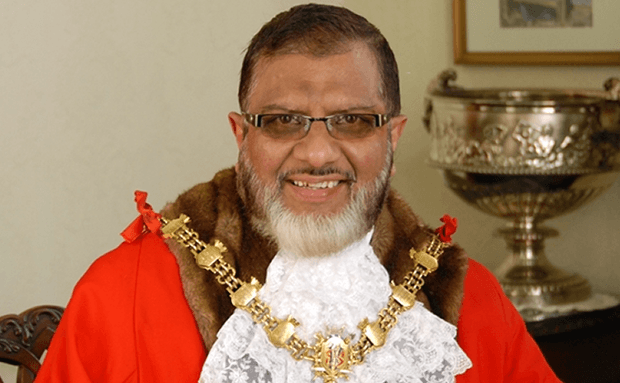 Councillor Salim Mulla, Blackburn with Darwen Mayor