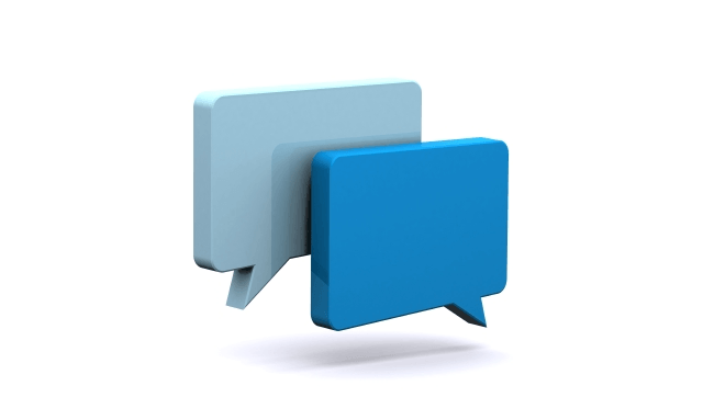 Speech bubbles