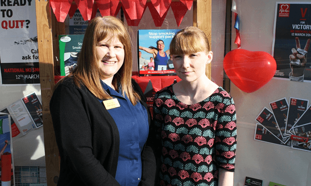 Val (L) and Dianne (R) at Geloo Pharmacy ​