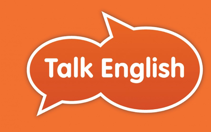 talk english
