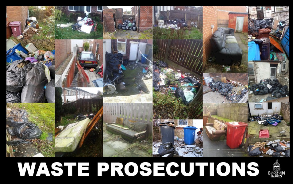 waste prosecutions collage